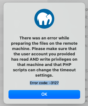 Mamp Error Code 3127