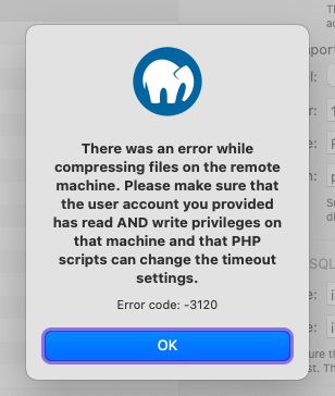 Mamp Error Code 3120