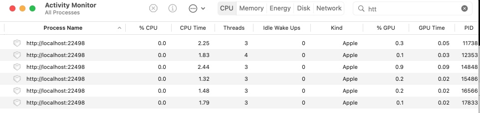 Localhost 22498 Apple Http Macos