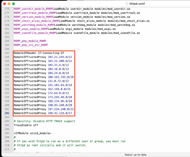 Mamp Pro Apache Trusted Ip Proxy Address